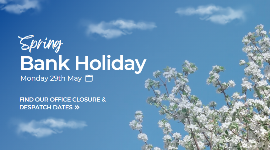 Spring Bank Holiday - May 29th 