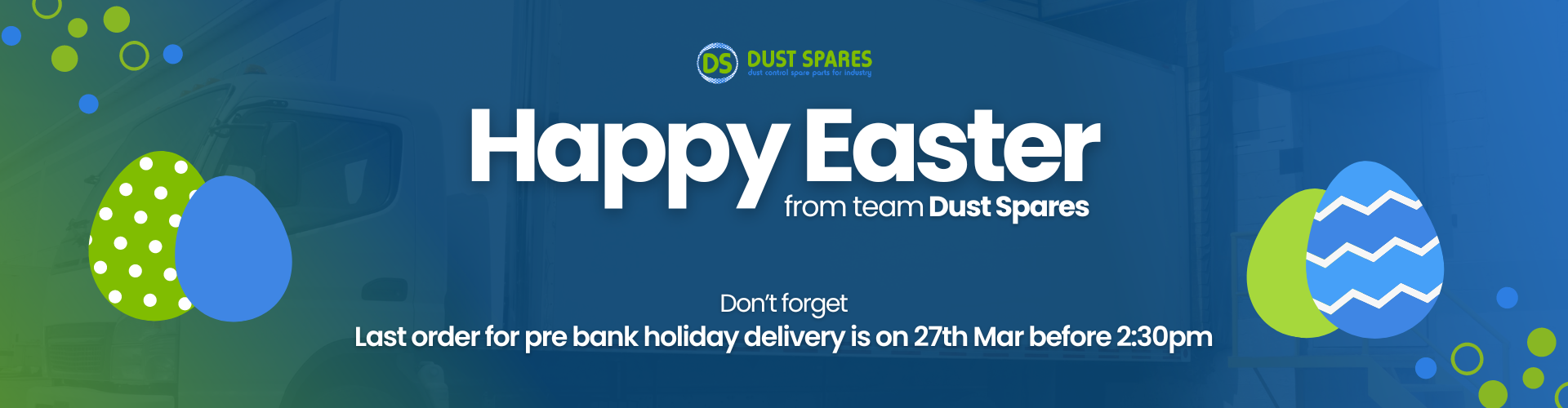Easter 2024 - Delivery & Opening Hours 
