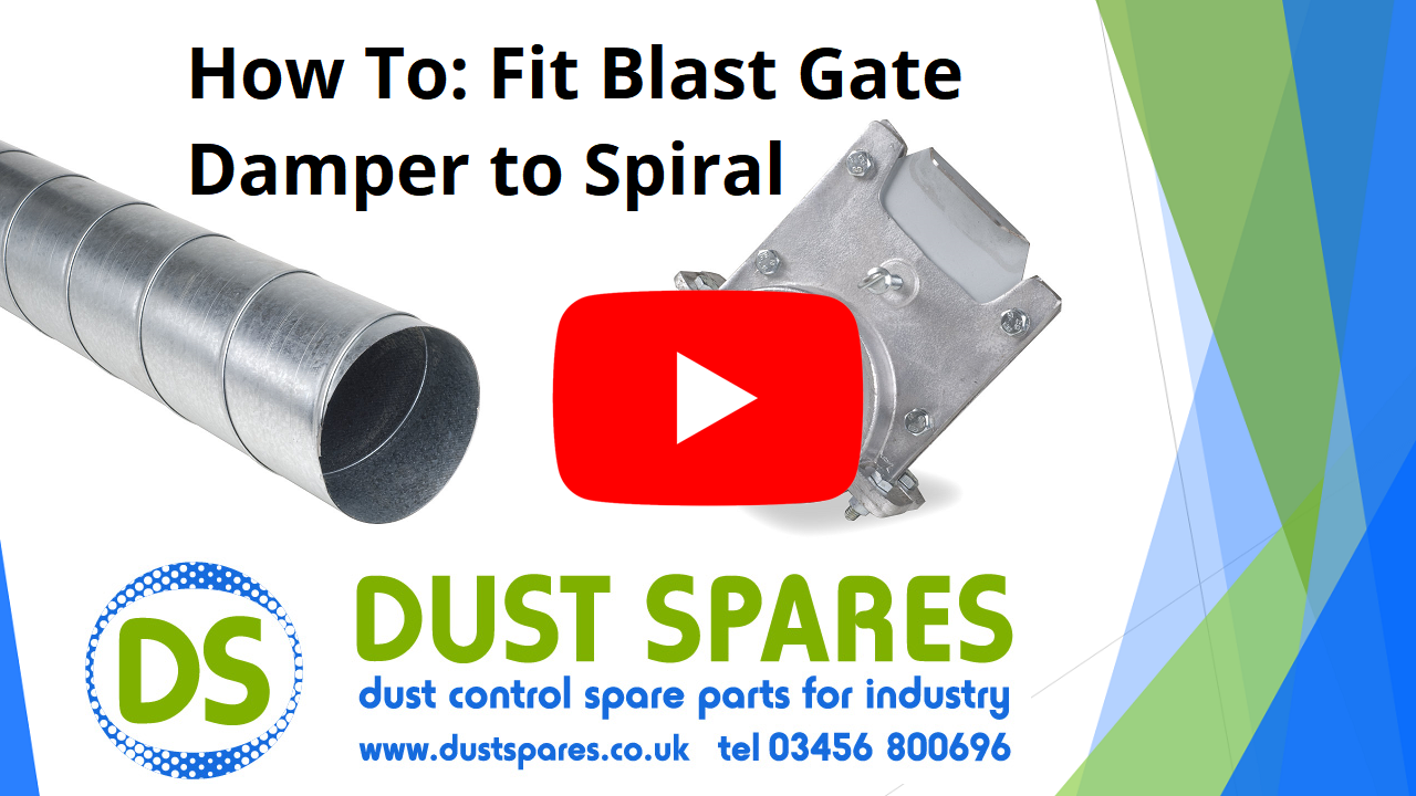 Video - How To: Fit a Blast Gate Damper to Spiral Ducting
