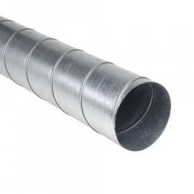 1.5m Length - Galvanised Spiral Duct