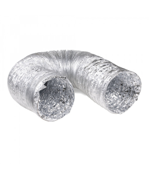 Aluminium - Uninsulated Flexible Ducting - 10m Length